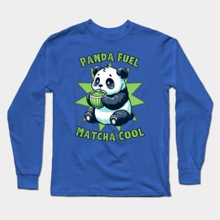 Matcha panda Long Sleeve T-Shirt